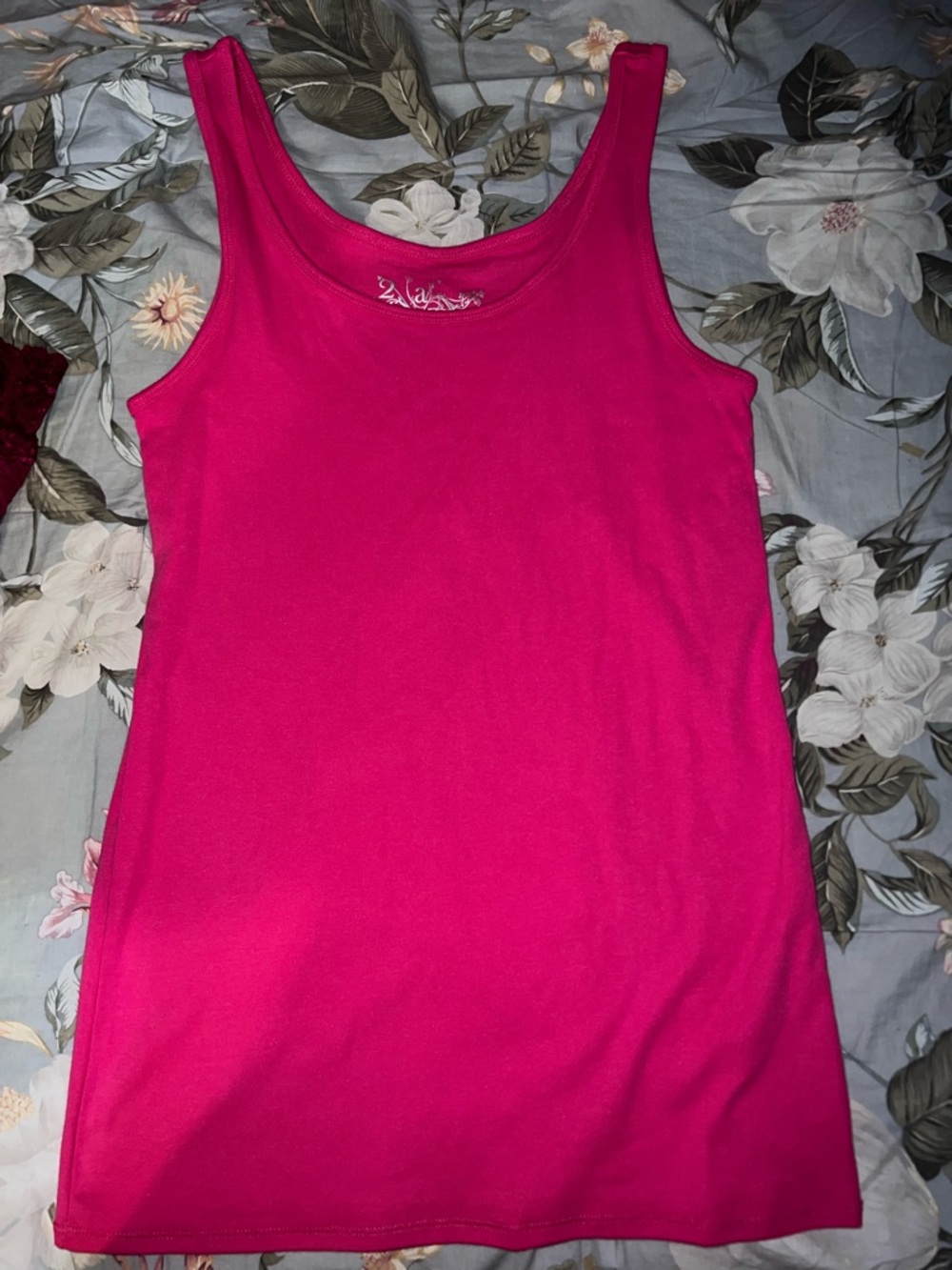2 a T Boutique Hot Pink Scoop Neck Tank